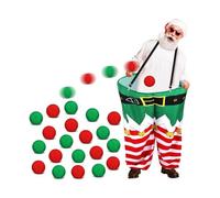 Fabric Balls Toss Yard Game for Family Fun Safe Gentle Substance Party Activity Santa Pants Drift