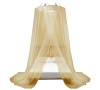 Fabric Bed Drapes Mesh Protection Canopy Shielding Netting King Size Twin Size Tents,Bed Tents,Mosquito Net for Bed Canopy, Summer Bed Netting Canopy for Room, Princess Indoor Bed