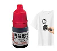 Fabric Block Printing Ink, Printing Ink - Fabric Ink Paste 5ml | Multifunctional Eco Friendly Photosensitive Printing Ink Waterproof for T-shi Making