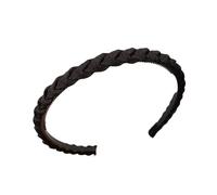 Fabric Braided Hair Hoop Anti-Slip Teeth Grip Face Wash Exercise Strong Hold Short Hair Styling Headband Anti Slip Headband