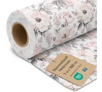 Fabric by The Meter Cotton 1 M x 160 cm - Fabrics for Sewing Decoration and DIY Projects Ideal for Clothing Home Textiles and craftwork Oeko-Tex Wild Rose