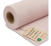 Fabric by The Metre Pure Cotton - Soft Material for Sewing Crafts | Patchwork Clothing Cushions Curtains Lining Decoration Textiles Children Breathable 5 m x 160 cm 9. Dirty pink