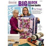 Fabric Café Big Block Quilts - 8 Simple Quilting Patterns with Large Blocks to Showcase Your Favorite Fabrics - Fast, Beginner Friendly, 3 Size Options - Quick and Fun