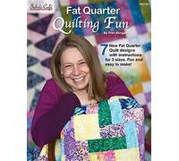 Fabric Cafe Fat Quarter Quilting Fun, Brown