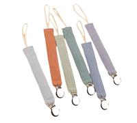 Fabric Clips for Infant and Toddler Routines, A | Fabric Loop on the Side, Metal Clip on the Attachment Side, Retention for Home and Shopping