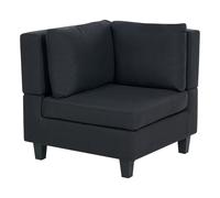 Fabric Corner Section Black UNSTAD
