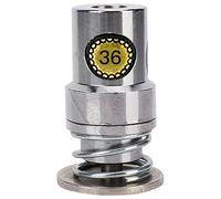 Fabric Covered Button Dies, Metal Fabric Cover Button Self Covered Button Die Mouldss Hand Press Machine Hand Press Die Snaps (36L)