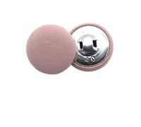 Fabric Covered Buttons, 12 Pcs Round Fabric Covered Buttons Multicolor 11-30mm for Sewing(10#Pink,15MM)