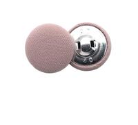 Fabric Covered Buttons, 12 Pcs Round Fabric Covered Buttons Multicolor 11-30mm for Sewing(12# Flesh Pink,18MM)