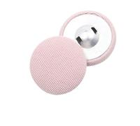 Fabric Covered Buttons, 12pcs Round Fabric Covered Cashmere Buttons Multicolor 10-30mm(Light Pink,30mm)