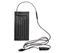 Fabric Covered Heating Pad USB Electric Heating Pad Carbon Fiber Heat Pad Adjustable Temperature Heating Pad Lightweight for Clothes Neck Back Heating Pad