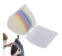 Fabric croilation, chalk, triangular fabric circuit, removed for garment manufacturers, tailor requirements for tailors, professional tailors and designers