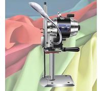 Fabric Cutter Machine, Electric Cutting with Automatic Knife Sharpen, High Speed Straight Machines, Heavy Duty Cloth for Seamless Precision, Small Business, Sewing Projects(8in)