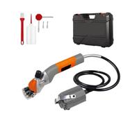 Fabric Cutter, Rotary Flexible Shaft Electric Wool Fleece Clipper Scissors Goat Shearing Machine for Multi-Layer Cloth Fabric(Orange)