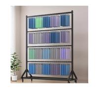 Fabric Display Rack with Wheels - Floor-Standing Storage Stand for Curtains, Quilts, and Blankets - Metal Clothes Hanger for Sample Fabric Storage