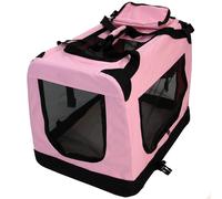 Fabric Pet Carrier Pink Large 21566