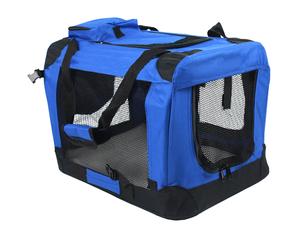 Fabric Dog Crate Pet Carrier Portable Travel Kennel Cage for Cat Puppy Folding