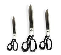 Fabric Dressmaking Tailor Scissors 8" 10" 12" Heavy Duty Scissors for Leather Sewing Shears for Tailoring Industrial Strength for Home Office Artists Dressmakers