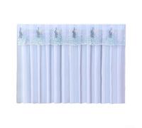 Fabric dust cover for radiator protection against dust and smoke, decorative curtain style fitting various household radiator dimensions (120 * 70cm（L*H）)