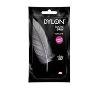 Fabric Dye Clothes Hand Wash Dye 50g Sachet Soft Furnishings and Projects Textile Permanent Color Intense Black, Navy, Grey (Smoke Grey, 50 Gram)