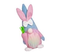 Fabric Easter Decor Rabbits Eggs Ornament for Window, 1 Pack | Easter Decor Rabbits Eggs Ornament for Party Supplies and Holiday Home Decor, Indoor Outdoor Use