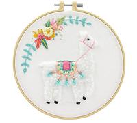 FABRIC EDITIONS 3D Stitch Kits Llama, One Size