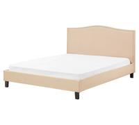 Bed Fabric MONTPELLIER 160 x 200 cm (EU King Size) Beige