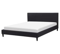 Bed Fabric FITOU 160 x 200 cm (EU King Size) Black