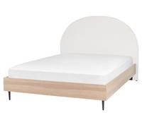 Bed Fabric MILLAY 160 x 200 cm (EU King Size) Off-White