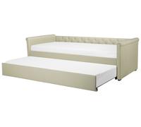 Trundle Bed Fabric LIBOURNE 80 x 200 cm (EU Small Single) Beige