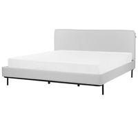 Fabric EU Super King Bed Grey CORIO