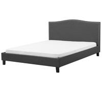 Bed Fabric MONTPELLIER 180 x 200 cm (EU Super King) Dark Grey
