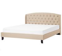 Bed Fabric BORDEAUX 180 x 200 cm (EU Super King) Beige