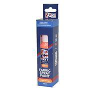 Fabric Fashion Spray Paint Permanent Art & Craft T-Shirt Textiles Assorted Colours (Bright Orange)