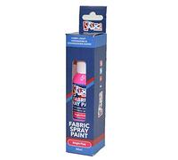 Fabric Fashion Spray Paint Permanent Art & Craft T-Shirt Textiles Assorted Colours (Bright Pink)