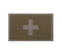 Fabric flag patch Clawgear Switzerland Vert 4,9x7,8 cm