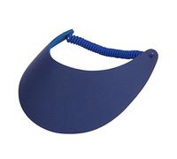 Fabric Foam Sun String Visor, Royal
