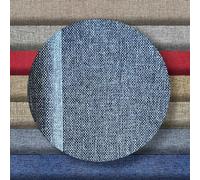 Fabric for Upholstering Chairs 2 x 1.40 m Fabric for Sofas, Armchairs, Cushions, Ripstop and Resistant Canvas by the Metre (Ocean Blue)