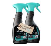 Fabric Freshener Room Spray Bundle - Pack of 2 x 500ml Unstoppable Fresh Scent Water-Based Formula Fabric Spray, Carpet Freshener, Odour Eliminator with Card. Room Freshener for Home Bulk Buy