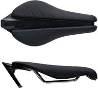 Fabric Tri Elite Flat Saddle - CroMo Rails - Pressure Relief Channel - Aggressive Riding Posture - 134mm x 240mm - FSD-31