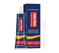 Fabric Glue | Permanent Clear Washable - Fabric Adhesive | 50ml Clothing Glue | Multifunctional Permanent Fabric Glue for All Fabrics, Clothes, Cotton, Flannel, Denim, Leather, Polyester