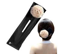 Fabric Hair Bun Maker - Women Hair Bun Maker Twist Elegant Curler | Ladies Hairpin Femininity Accessory Easy Fast Roll for Beginners for Mother's Day, Birthday