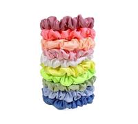 Fabric Hair Rope 10pcs/Set Hair Bands Women Hair Tie Satin Silk Scrunchies Simple Girls Fabric Loop Hair Rope Headwear(Color-03)