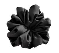 Fabric Hair Tie 1Pc Extra Large Faux Silk Fluffy Hair Bands High Elasticity Soft Ponytail Holders Tie Luxury Casual Comfortable Accessories(Color2)