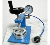Fabric Hydrostatic Pressure Tester,Max range 0-2.8PSI,Textile Water Resistant Testing Tool,w/metric or imperial pressure gauges,Garments Tents Waterproof Testing Machine(5000mmh²O,Metric gauge)