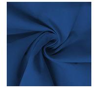 Fabric Kings ONLINE 100% Polycotton Blended Dyed Plain Fabric Dress Craft Material 45" - 112cm Wide Per Metre (COBALT BLUE, 1 METRE)