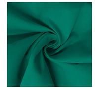 Fabric Kings ONLINE 100% Polycotton Blended Dyed Plain Fabric Dress Craft Material 45" - 112cm Wide Per Metre (TEAL GREEN, 1 METRE)