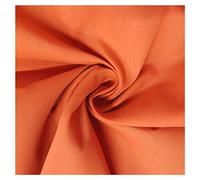 Fabric Kings ONLINE 100% Polycotton Blended Dyed Plain Fabric Dress Craft Material 45" - 112cm Wide Per Metre (CORAL PEACH, 1 METRE)