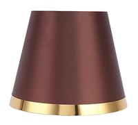Fabric Lamp Shade, Multi Color European Style Modern Floor Lamp Shades Bell Lampshades for E27 Table Light Floor Light Supplies (PX133 Coffee)