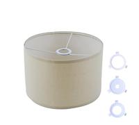 Fabric Lampshade with Converter for E27, E26, E14, 11 mm